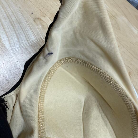 Miraclesuit NWT Spectra Trilogy One Piece Swimsuit Colorblock Size 12 Black Gray - Picture 5 of 14